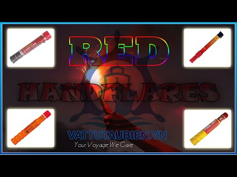 Red Handflare Signal | Ship Supply In VietNam | Vattutaubien.vn