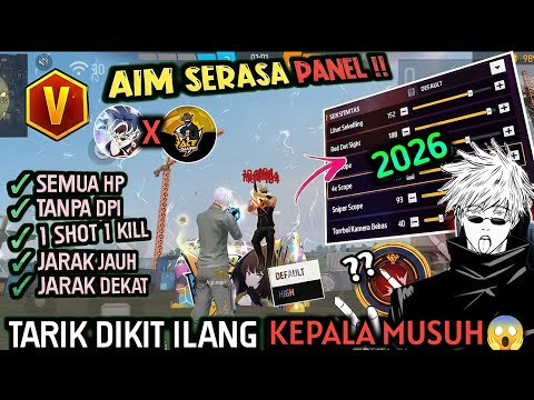 100% AUTO HEADSHOT ALL PHONES ⚙️📲 HOW TO SET FF AUTO HEADSHOT SENSITIVITY & CONTROL SETTINGS + DPI😱