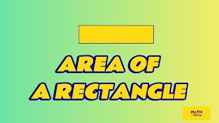 Area of a Rectangle