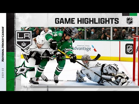 Kings @ Stars 10/22/21 | NHL Highlights