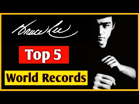 Bruce lee 5 world record | in hindi | Bruce lee | #shorts #trending