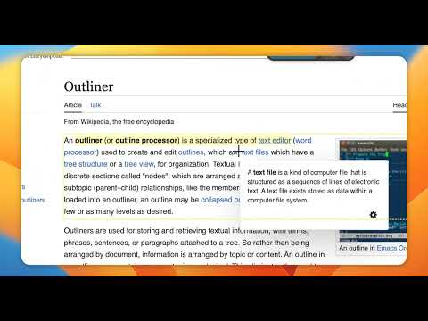 Item video thumbnail