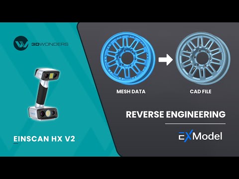 Reverse Engineering with EXModel Pro | Wheel Hub