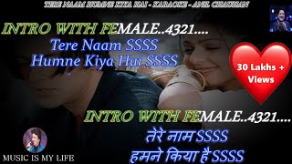 Download lagu Tere Naam Humne Kiya Hai Karaoke With Scrolling Lyrics Eng. & हिंदी mp3