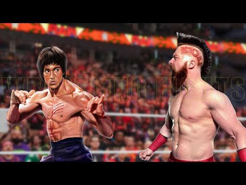 Bruce Lee vs Sheamus Match Wrestling Fights
