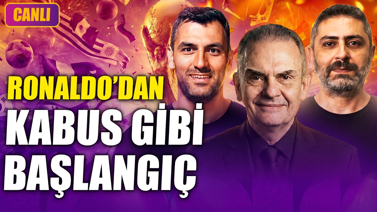 Kupa Günlüğü yayında: Ronaldo'dan Kötü Başlangıç | Hüseyin Kıyıcı & Ercan Taner & Ahmet Atasoy