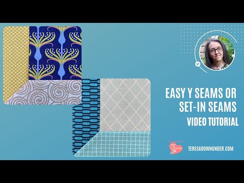 Attic window block with set-in seams also called Y seams