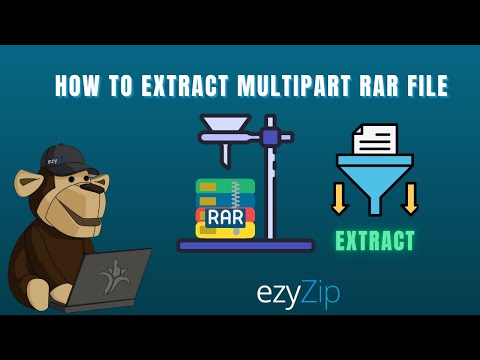 How to Extract Multipart RAR Archives (part1.rar, part2.rar, etc.) Files