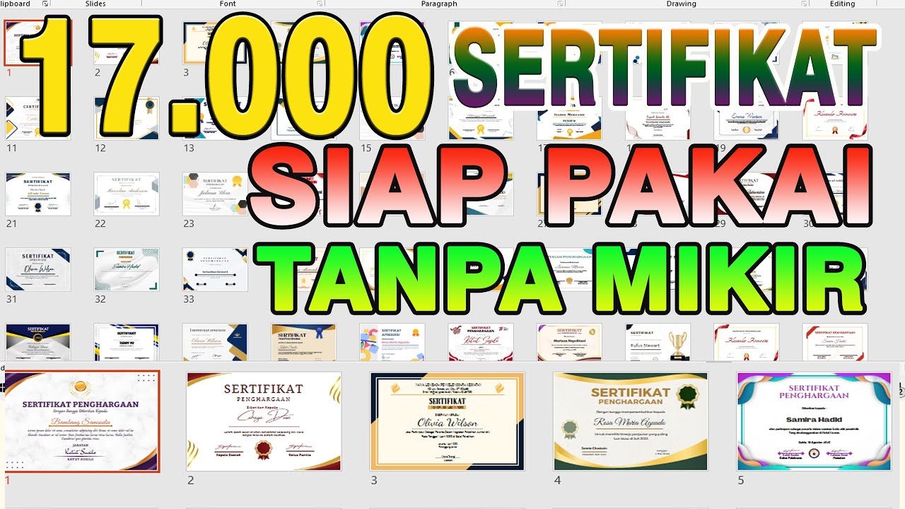 17,000 Certificates and Award Certificates | Free Download Ready-to-Edit Certificate Templates | ...