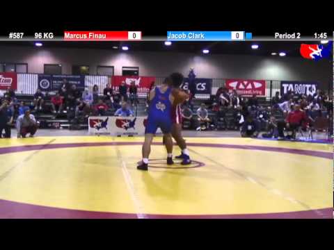 2011 U.S. Open SAT GR 96 KG: Marcus Finau vs. Jacob Clark Cons. Semi