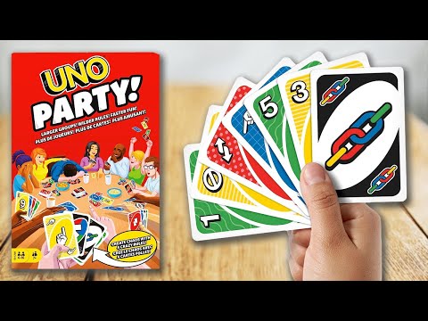 UNO PARTY - Spielregeln TV (Spielanleitung Deutsch) - MATTEL GAMES Gruppen Uno Karten