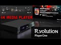 The R_volution PlayerOne 4K Media Player Setup/Review - Is 8K Coming?