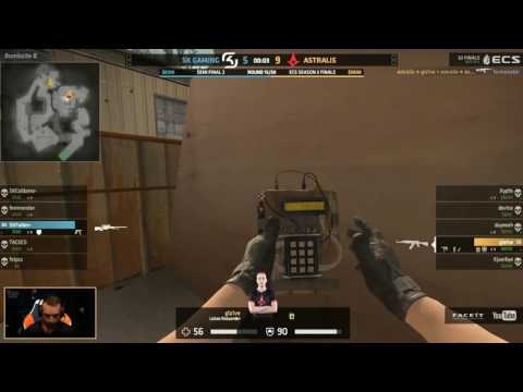 gla1ve bomb plant fail vs SK [ ECS Season 3 Finals ]