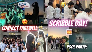 *EMOTIONAL* Scribble Day at FORE!😭Bidding GOODBYES! Farewell from Junior Team💙| Party Till SUNRISE!🥂