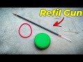 How To Make A Gun With Refil How To Make Gun With Rubber Band How To Make Gun With Bottle Cap