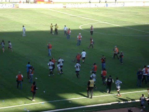 Ceara x Carniça- vozao entrando em campo