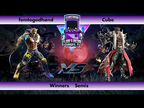 Flynn's Arcade 082 Winners Semis - femtogodhand (King) Vs Cube (Armor King) Tekken 7 Tournament 2023