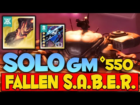 Prismatic Warlock Meta Build DOMINATES Solo GM Fallen S.A.B.E.R.(550 Power)! Destiny 2 Edge of Fate