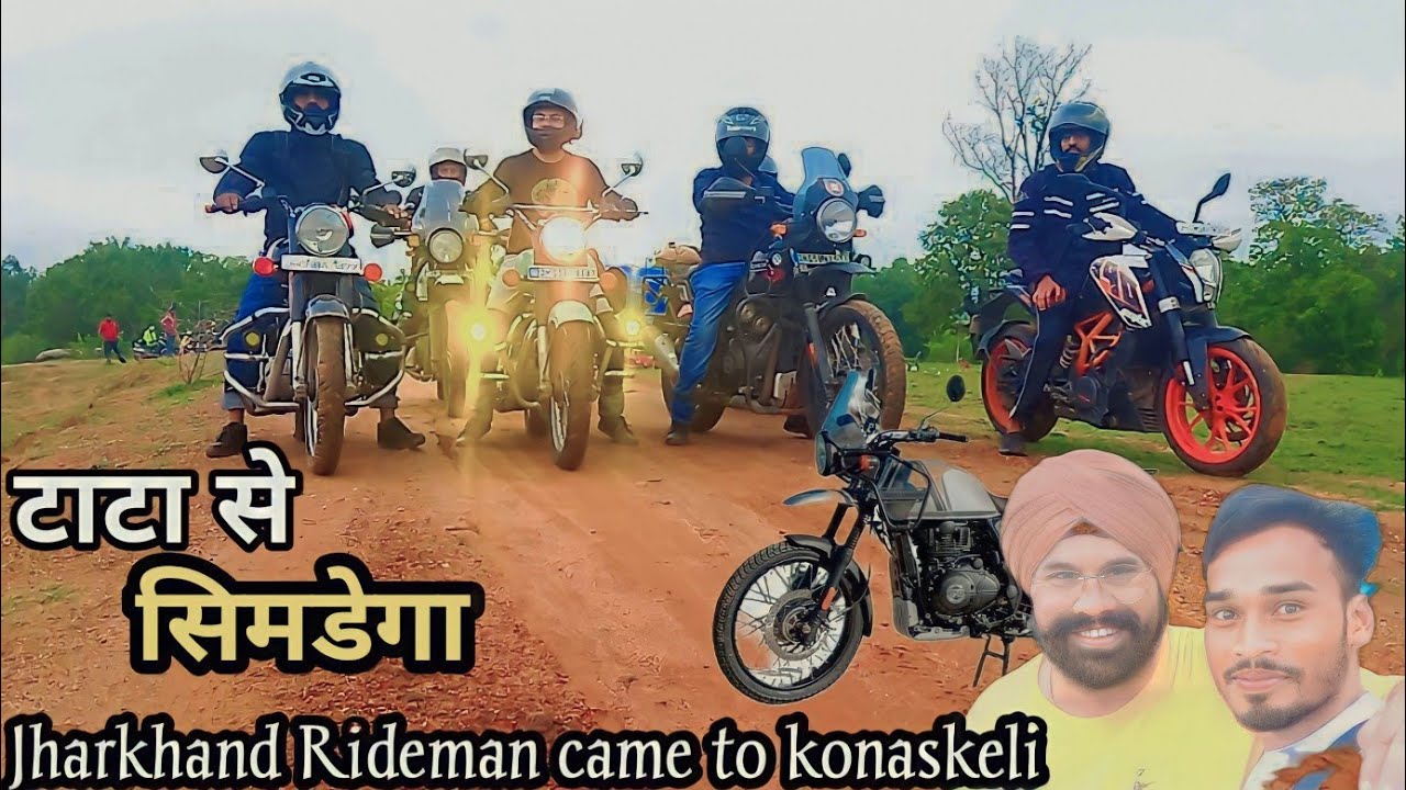 Tata To Simdega Riderman Come To The Fast Konaskeli For kono nature camp #RaviEntertaintmentsk2.0