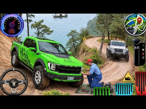 4x4 Offroad Jeep Driving Simulator 3D - Drive SUV 4x4 jeep Offroad Game - Android GamePlay