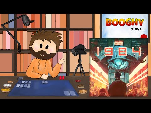 Booghy plays... 1984(2p, Rules, Playthrough, Review)