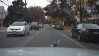preview picture of video 'Dan on The Street, in His Car - Cranford Library to Harbor Freight, Union NJ 11/09/2013'