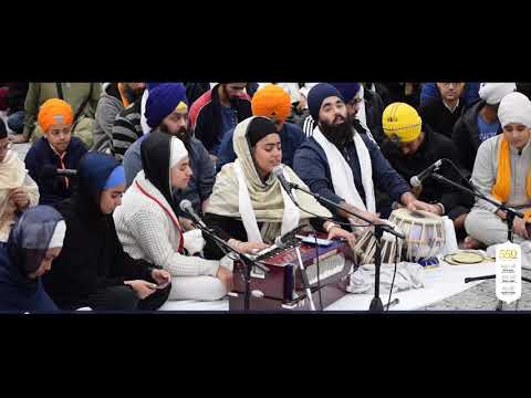 02 Vancouver November 2019 Saturday Evening Rainsbaee Kirtan - Bibi Prabhsimar Kaur Jee Delhi