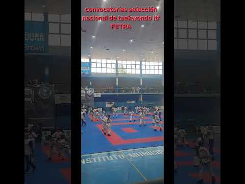 Convocatoria 2026, seleccionado nacional de taekwondo itf fecha 1 el Almirante Brown, Buenos Aires