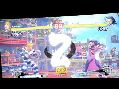 Super Street Fighter 4 AE 2012 TR Sheva (Cody) vs Luffy (Rose) Money Match