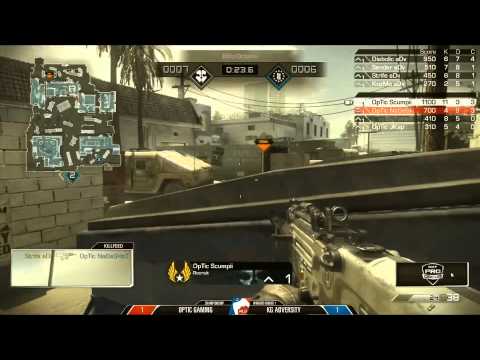 OpTic Gaming Vs Adversity - Blitz très serré, OpTic craque ? - MLG Colombus - Troisième Map