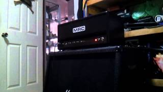 Probando Amplificador MRC 50 watts tubos