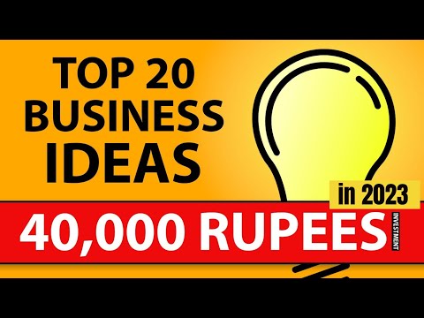 Part of a video titled 20 Business Ideas with 40000 Rupees Investment in 2021 - YouTube