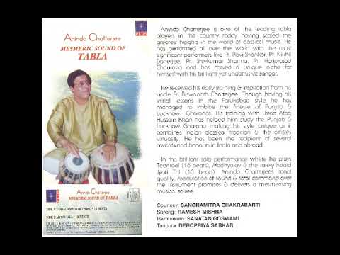 Pandit Anindo Chatterjee - Teentaal rare solo