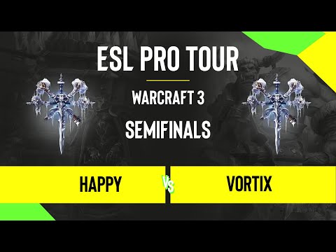 WC3 - Happy vs. VortiX - DreamHack Warcraft 3 Open: Summer 2020 - Semifinals - EU
