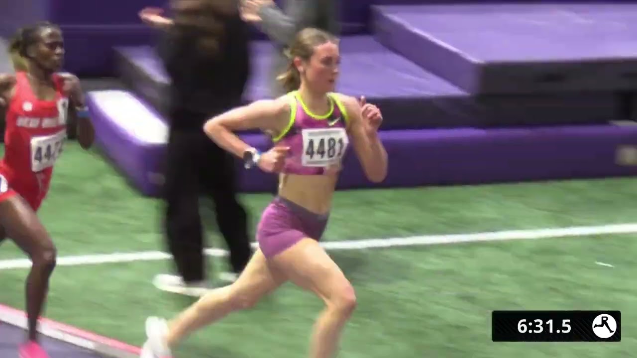 Women's 3000m Section 4 - Washington Indoor Invitational 2025 [Full Race Replay]
