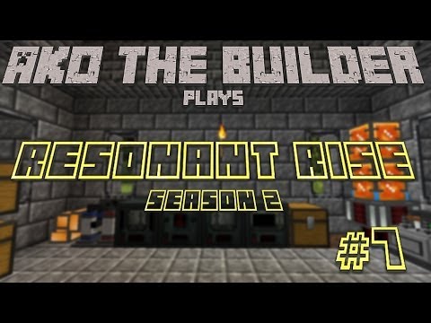 Resonant Rise S02E07 - Simple Wool Farm, AE Network, Remote Orderer & Digital Miner