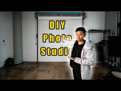 Easy Home Photography Studio | No Drilling!