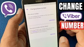 How to Change Viber Number Without Losing Data || Sent Notification Your Viber Contacts