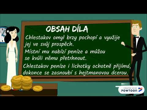 Revizor - čtenářský deník