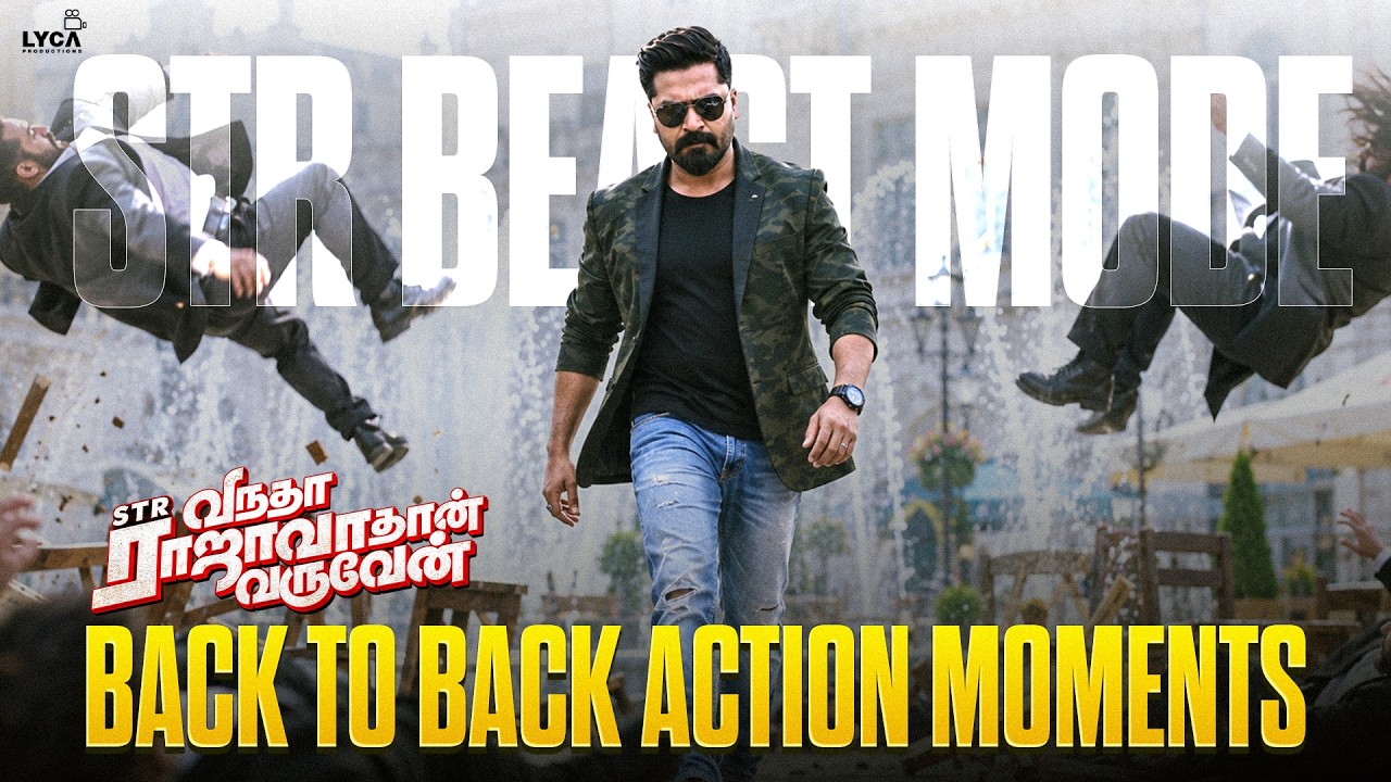 Silambarasan Ultimate Action Scenes🔥- STR vs Villains | Vantha Rajavathaan Varuven 4K Action Scenes👊
