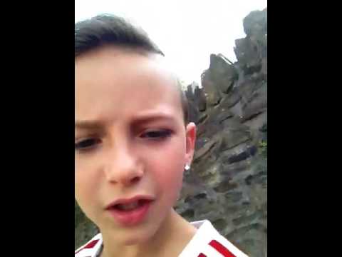 Me and Jaydan  cross bar challenge