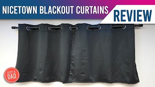 NICETOWN Blackout Curtains 42W x 30L HONEST REVIEW
