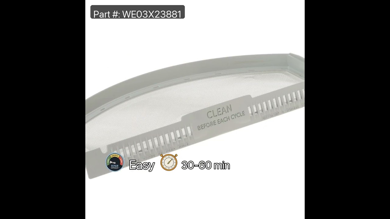 Replacing the Lint Filter