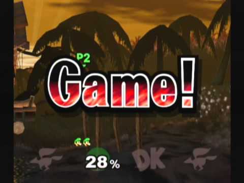 Luigi wins against a team of level nine CPUs by doing absolutely nothing