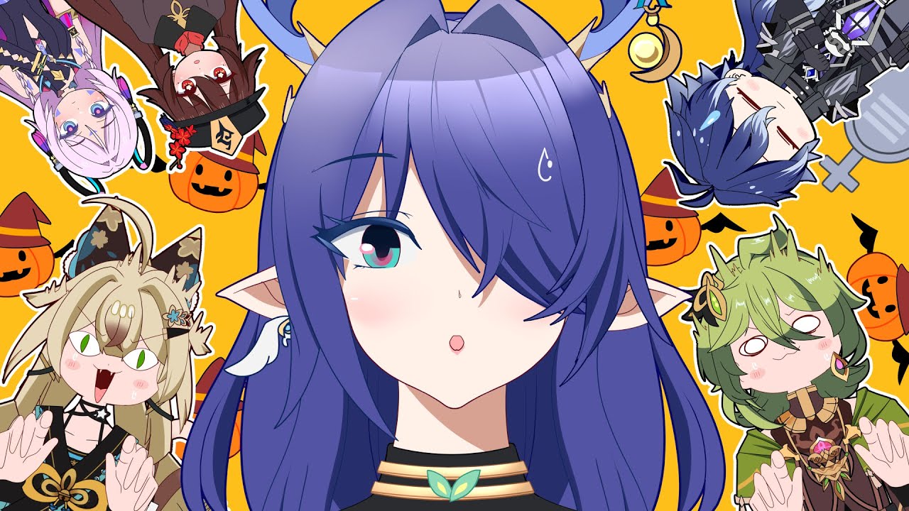 【原神アニメ】原神の人気キャラ達がナドクライで肝試しした結果【Genshin Anime】