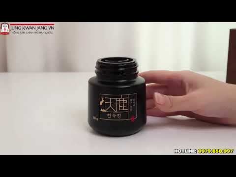 [Mở Hộp] Cao Hồng Sâm Nhung Hươu Jung Kwan Jang (정관장) CheonNok 180g x 2 Lọ