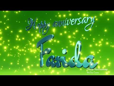 Farida #anniversary #happy #wish #daily #free #celebration #short #shortsvideo #celebration