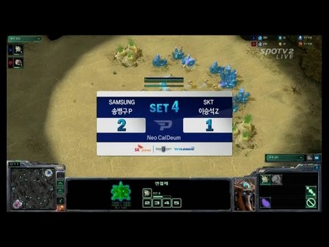 SPL [01.22] SAMSUNG vs SKT 4set / Neo CalDeum - Starcraft 2,esportstv
