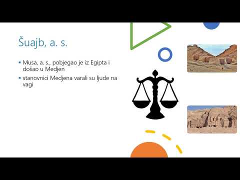 Islamski vjeronauk 6.r OŠ - MUSA A.S.