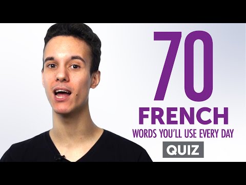 10 French Words You ll Use Every Day Basic Vocabulary 41